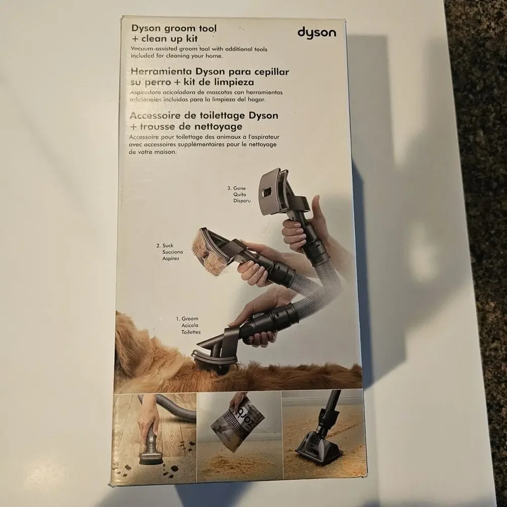 Dyson Groom Too + Clean Up Kit